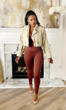 Lil Miss Inspector | Trench Crop Jacket