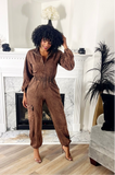 Chocolate Drop | Jumpsuit