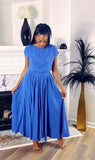 True Blue | Skirt set