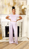 Soft Lavender | Pant set