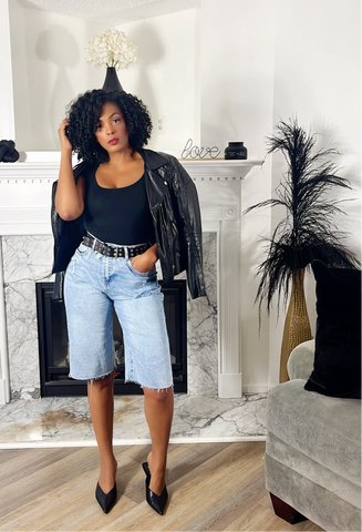 The Long Game | Denim Shorts