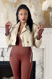 Kute Khaki | Crop Jacket