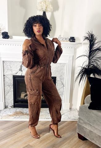 Chocolate Drop | Jumpsuit