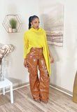 Midtown Girl | Genuine Leather Pants