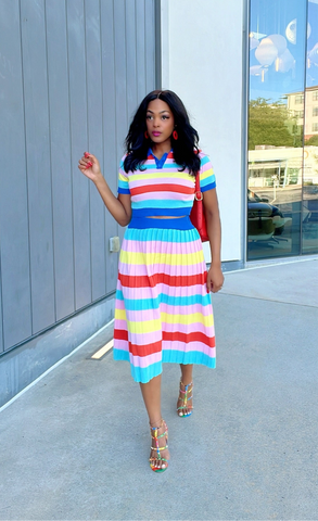 Taste the Rainbow | Skirt Set