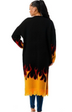 Let It Burn | Sweater Cardigan (SHIPS 12/15)