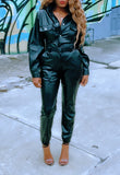 Snatched Up 2 | Vegan Leather Joggers