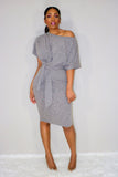 Ms. Wall Street | Midi Dress