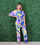 Pretty Swirls for Pretty Girls | Jumpsuit
