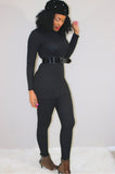 Loungin’ | Belted Ribbed Set