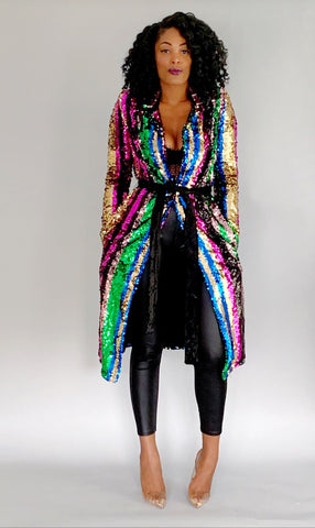 Lookin’ Like Money | Sequin Coat