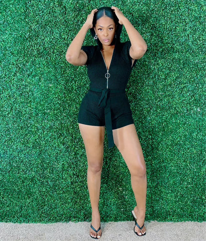 Bold Moves | Knit Romper