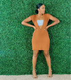 Plunged | Dress & Bandeau