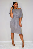 Ms. Wall Street | Midi Dress