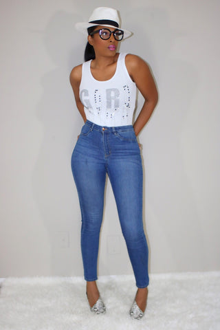 My Girl | Sequin & Pearl Top