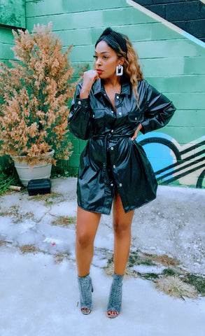 I Dare You | Shirt Dress ( One Large Left!!)