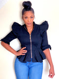 The Exaggerated Peplum | Top